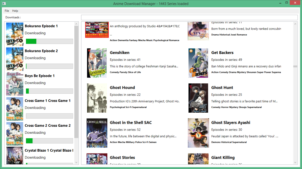 Anime Download Manager 4