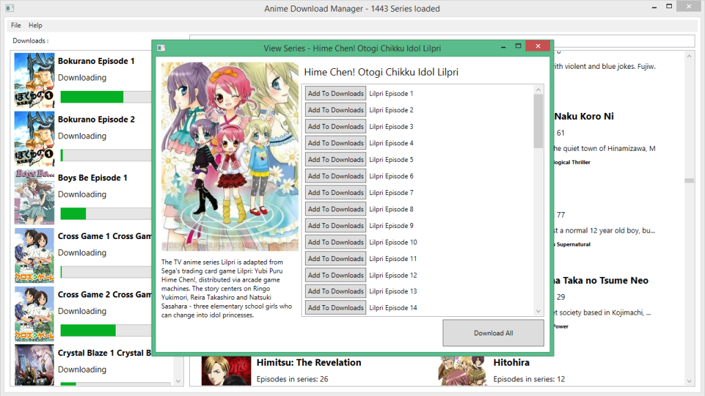 Anime Download Manager 5